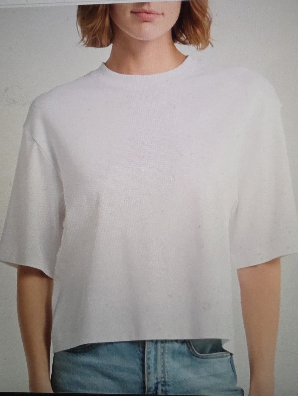 Vince Wide Sleeve Oversized Tshirt 100% Pima Cotton Size M